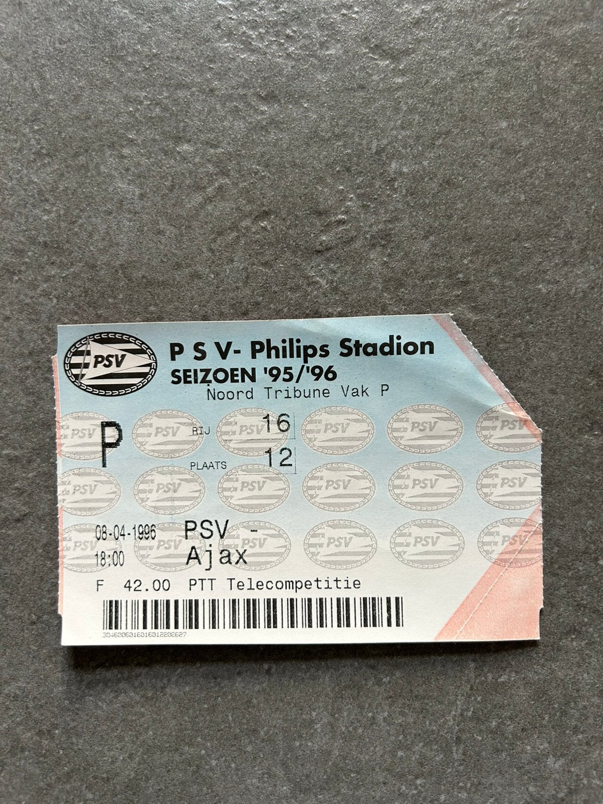 PSV - Ajax ticket, Ophalen of Verzenden, Ajax, Overige typen