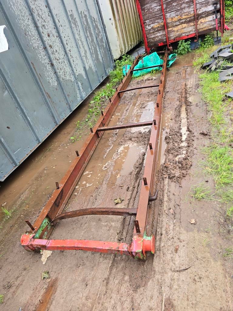 Afzetcontainer slede met kabelopname - 750cm lang, Ophalen, Gebruikt