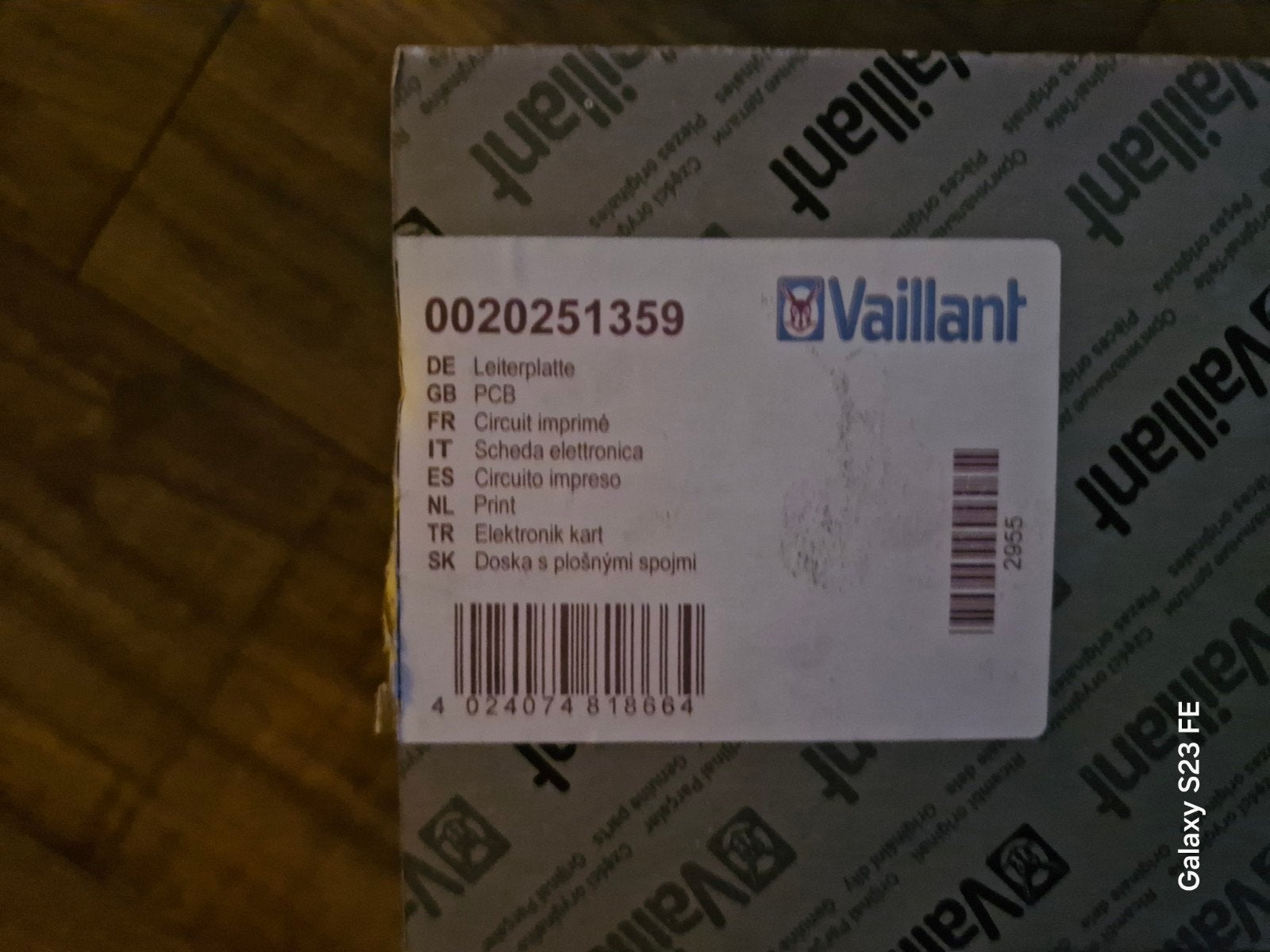 Vaillant print te koop 0020251359