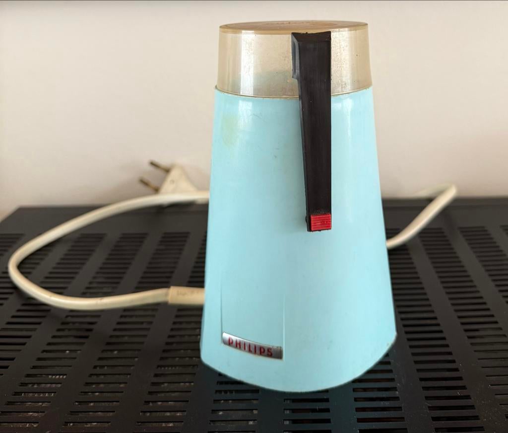 Vintage Philips Koffiemolen - Werkend, Ophalen of Verzenden, Gebruikt, Overige modellen, Koffiebonen