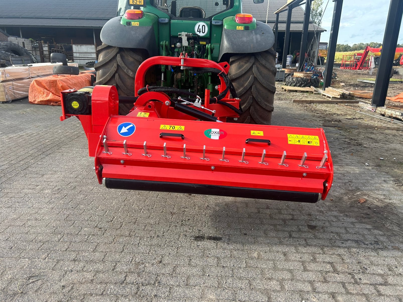 Boxer King  AGF180  pro klepelmaaier, Ophalen, Weidebouw