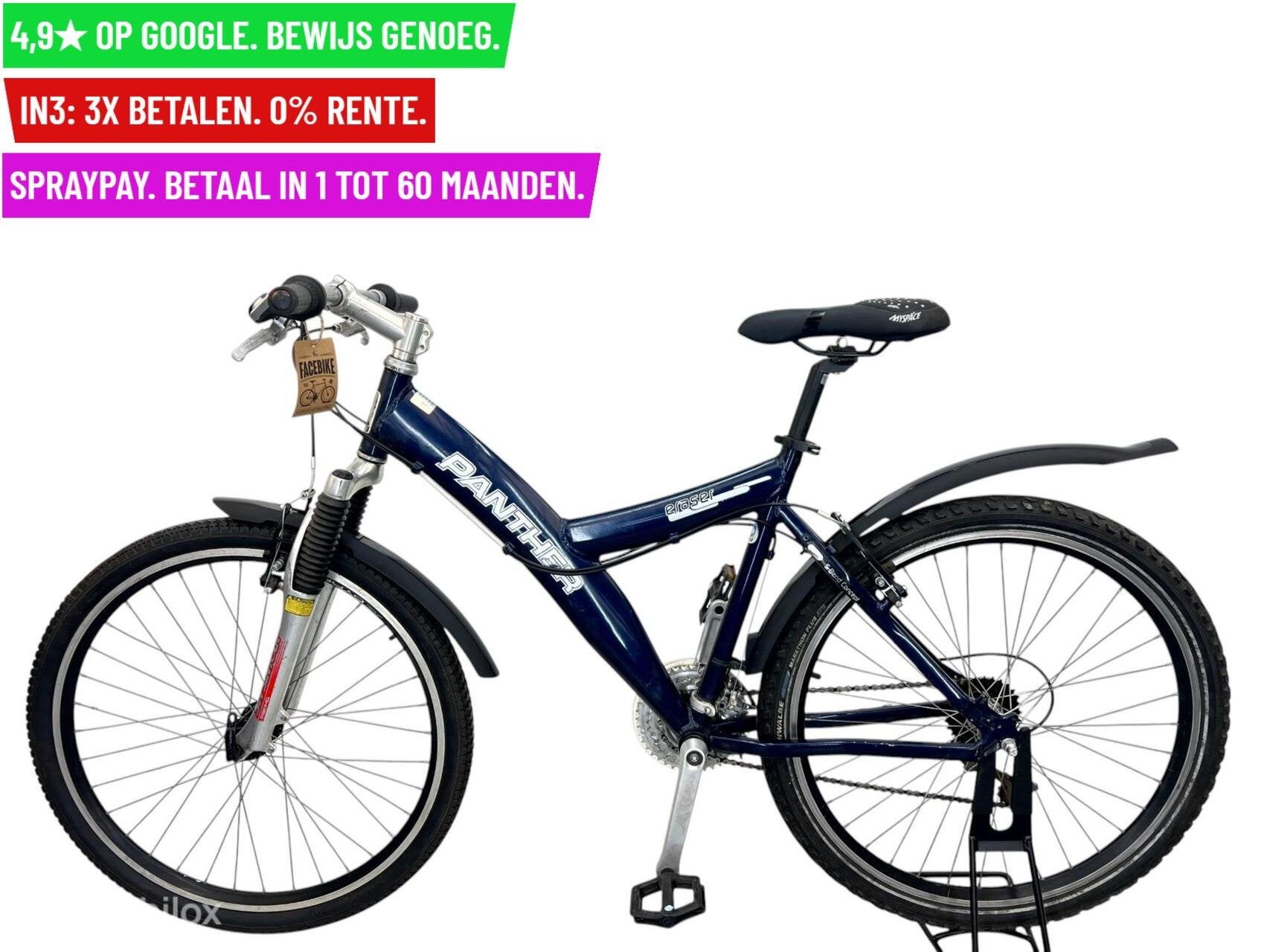Jongensfiets Panther Eraser 26"/46cm/21ver - Garantie/Leveri, Fietsen en Brommers, Overige merken, 9713 Bv Groningen, Gebruikt