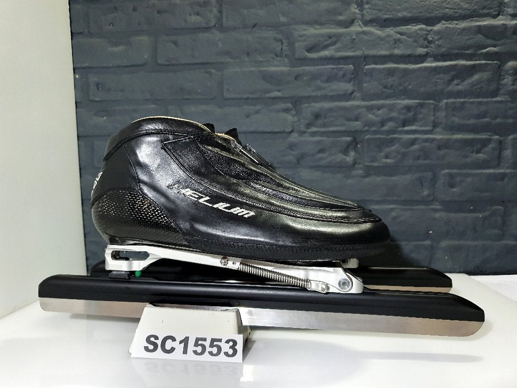 Evo Helium Chrome Klapschaatsen Klap Schaatsen Maat 43, Overige merken, Klapschaats, Verzenden, Zo goed als nieuw