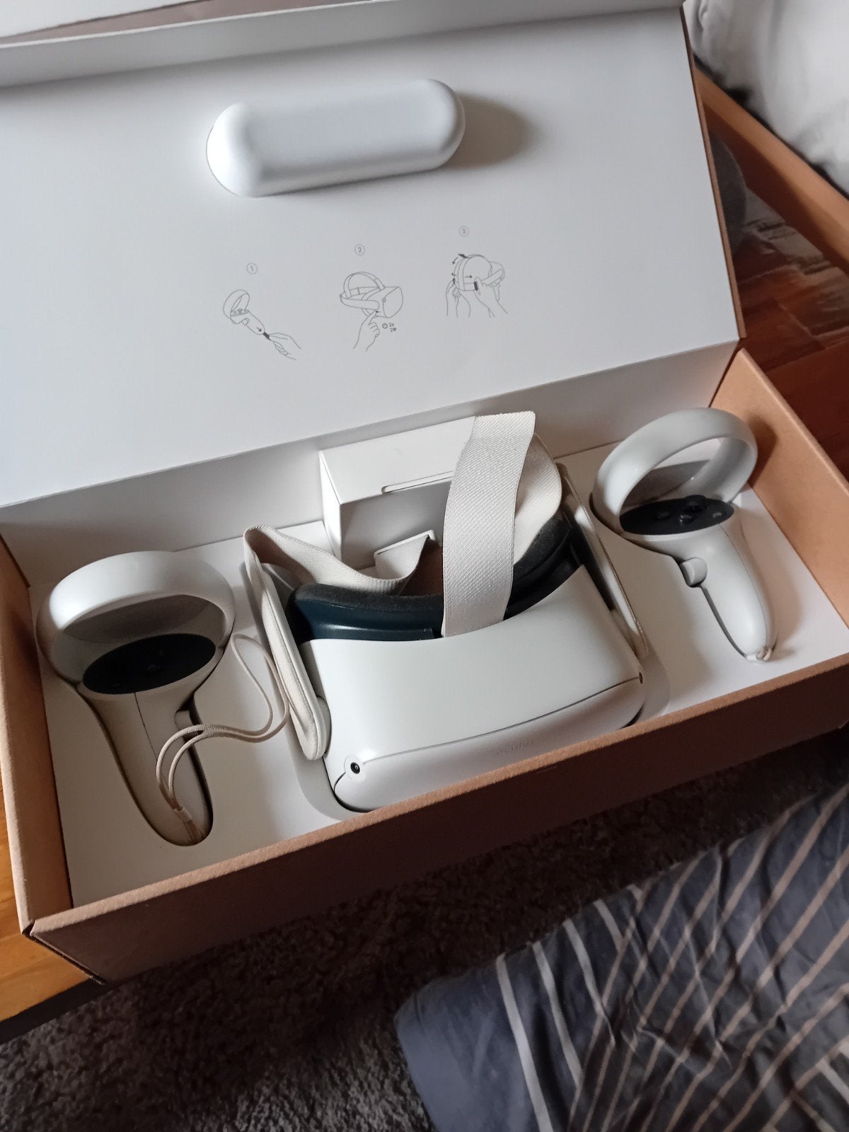 Meta quest 2 oculus vr, Spelcomputers en Games, Virtual Reality, Ophalen, Zo goed als nieuw, Overige platformen