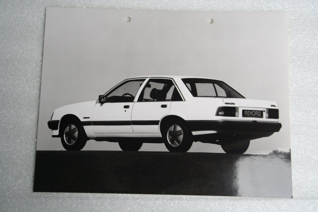 Persfoto Opel Rekord Berlina E-type (10-1982) (19), Ophalen of Verzenden, Zo goed als nieuw, Opel