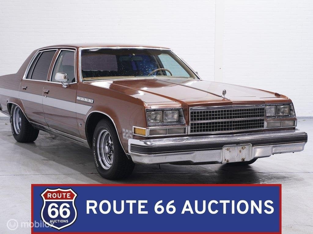 Buick Electra | 1978 | Route 66 Auctions, Auto's, Oldtimers, Overige carrosserieën, Zwart, Bedrijf, Handgeschakeld