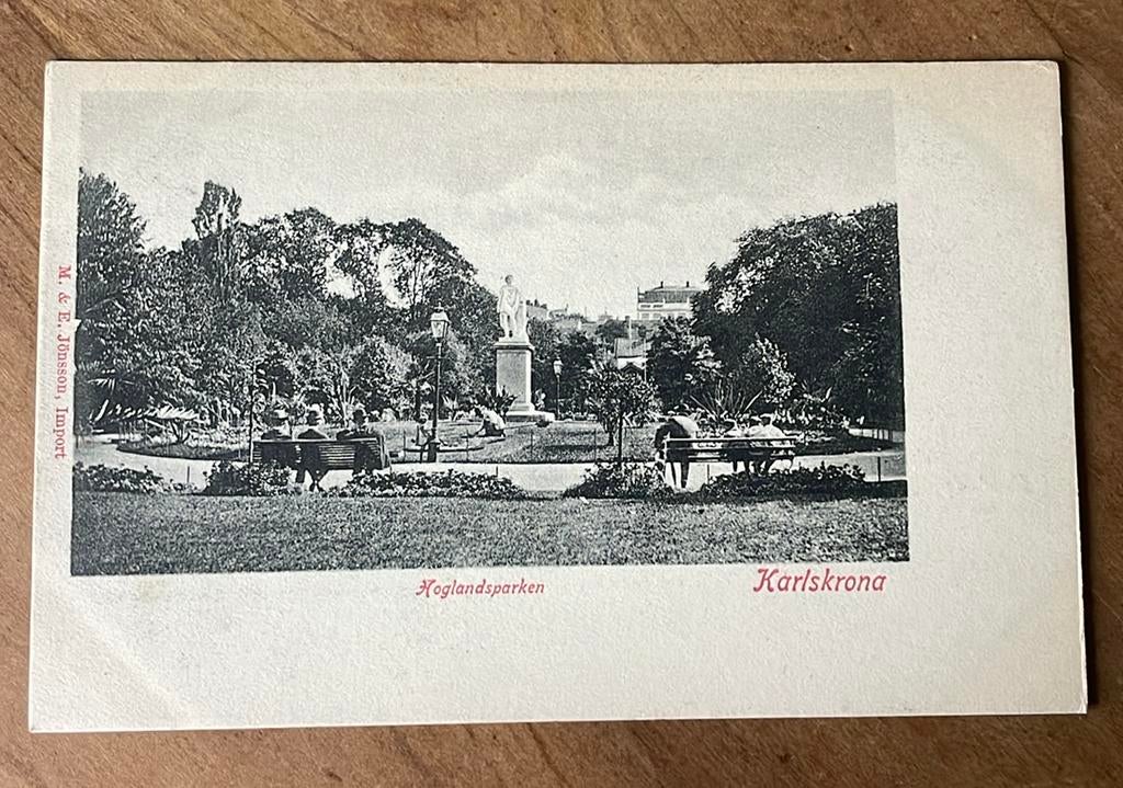 Ansichtkaart Hoglandspark Zweden, Ophalen of Verzenden