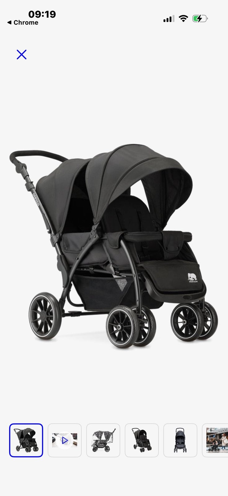 Gezocht duo buggy, Ophalen, Gebruikt