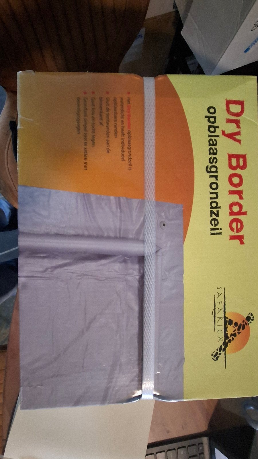 Dry Border opblaasgrondzeil 250x400cm, Caravans en Kamperen, Tentaccessoires, Ophalen, Nieuw