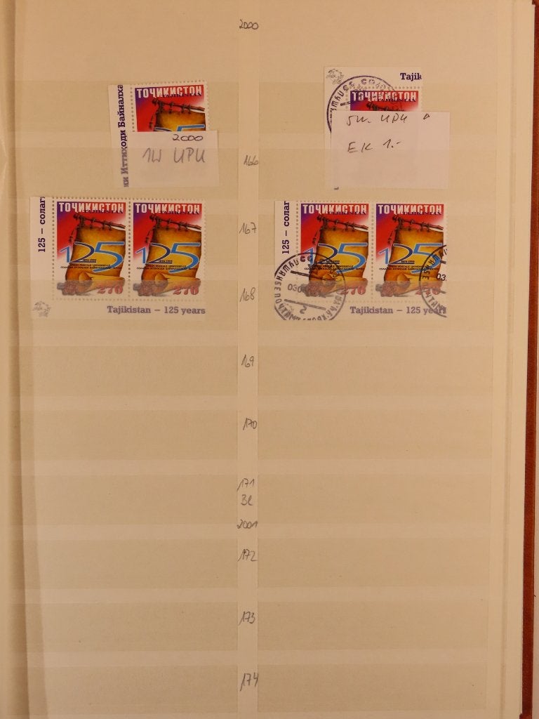 TADZJIKISTAN - MODERN postfris/gebruikt partijtje - (E736), Ophalen of Verzenden, Buitenland
