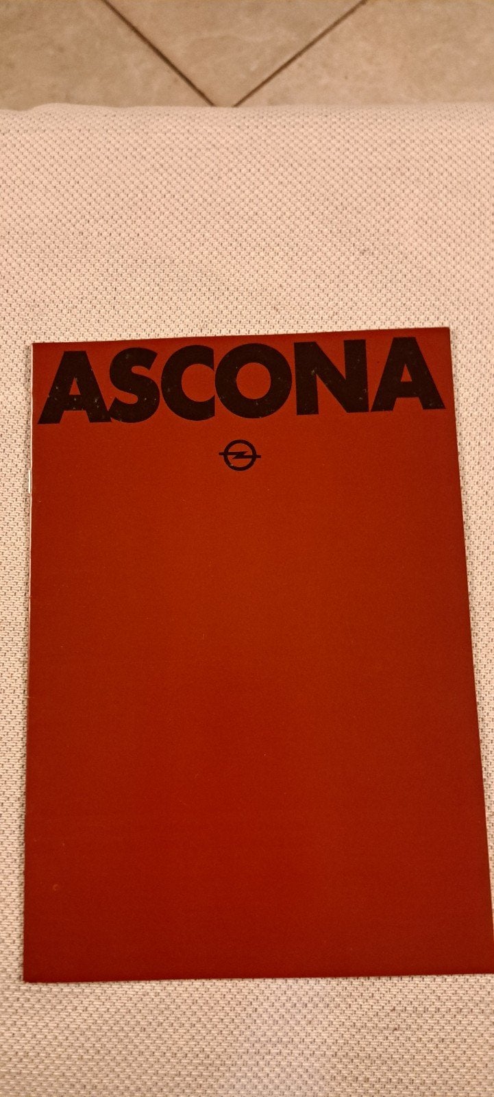 opel ascona B brochure 1979, Ophalen of Verzenden, Zo goed als nieuw, Opel