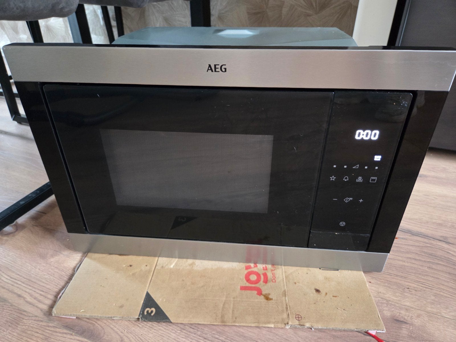 AEG Magnetron 45 cm - Inbouw, Witgoed en Apparatuur, Ophalen, Gebruikt, Magnetron, Inbouw