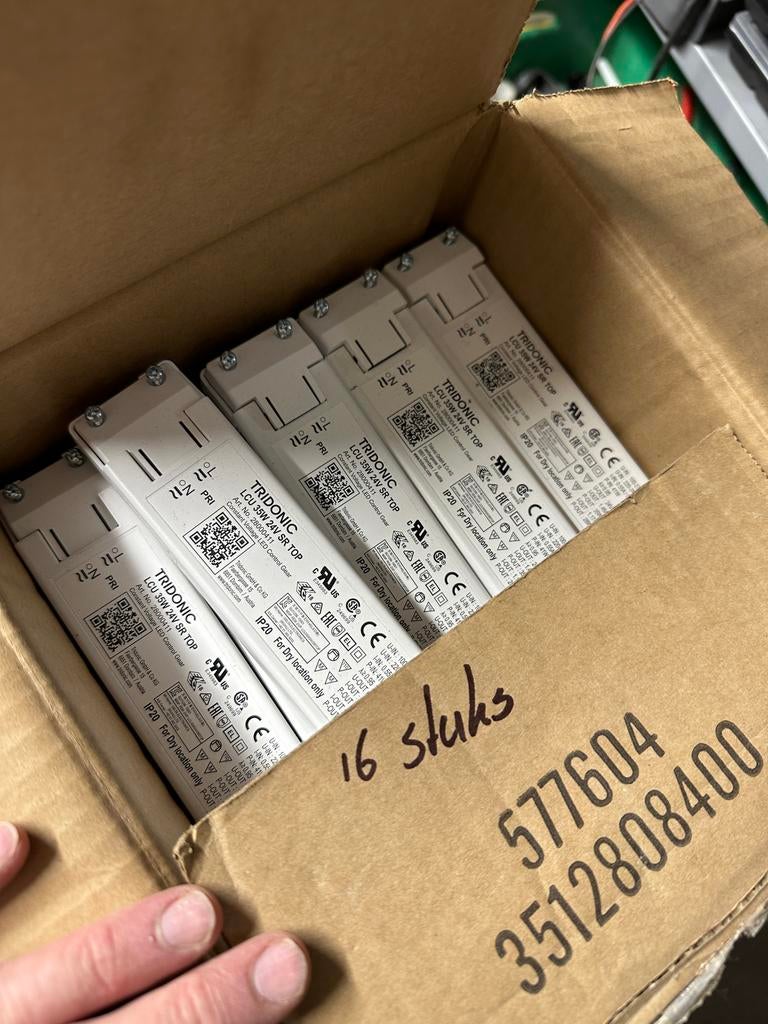 Diverse LED drivers - Tridonic LCU 60W/24V SR TOP, Ophalen, -, -, Nieuw