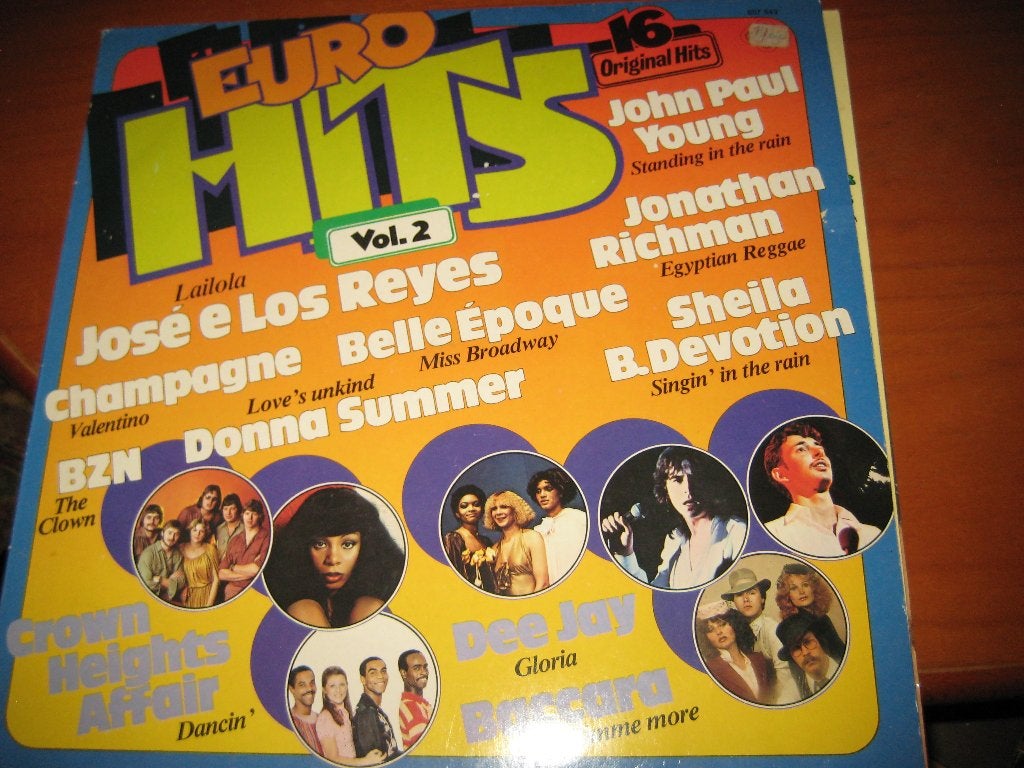 LP, Euro Hits, Vol. 2, Ophalen of Verzenden, Zo goed als nieuw, 12 inch