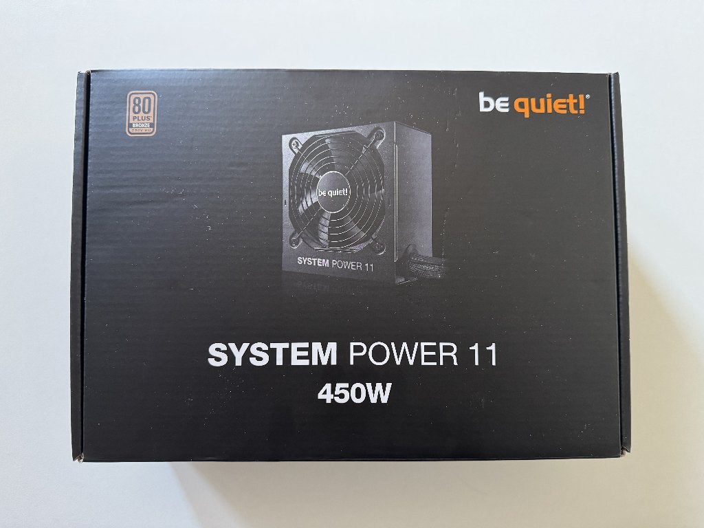 Be quiet! 450W SYSTEM POWER 11 PSU, Ophalen of Verzenden, Zo goed als nieuw