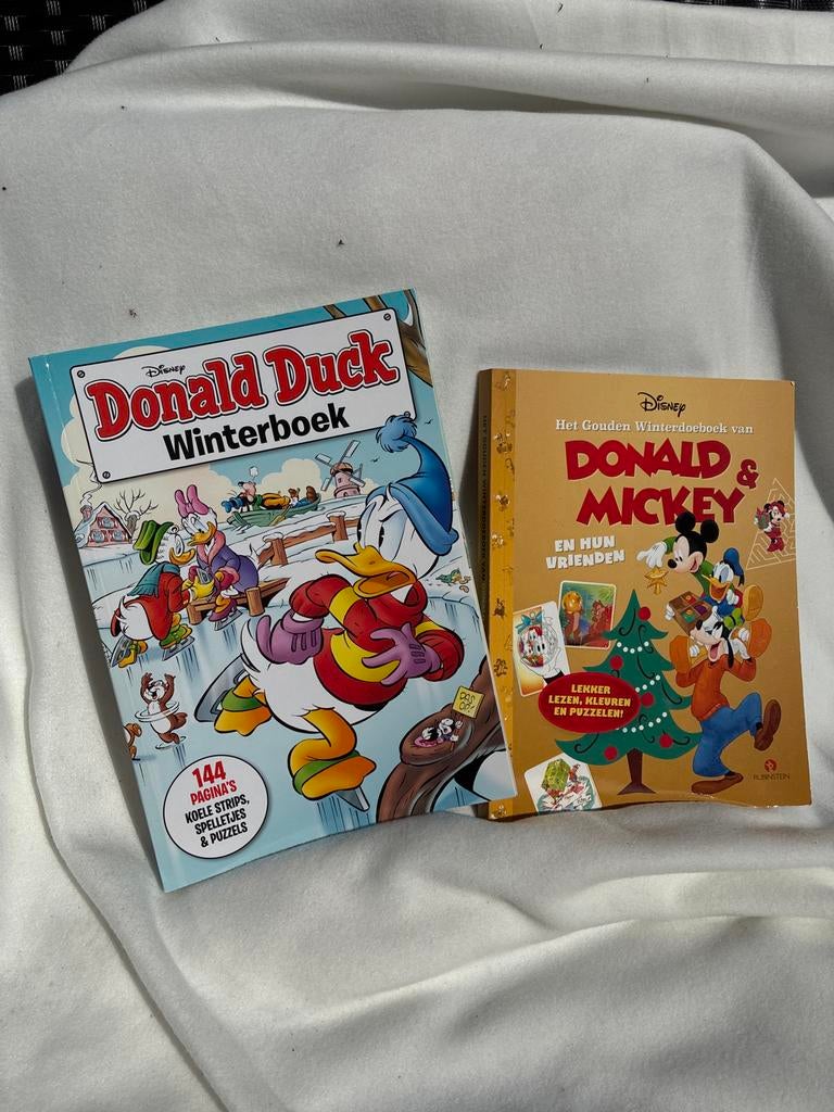 Donald Duck Winterboeken - 2 stuks - Nieuw, Boeken, Ophalen of Verzenden, Nieuw, Fictie algemeen