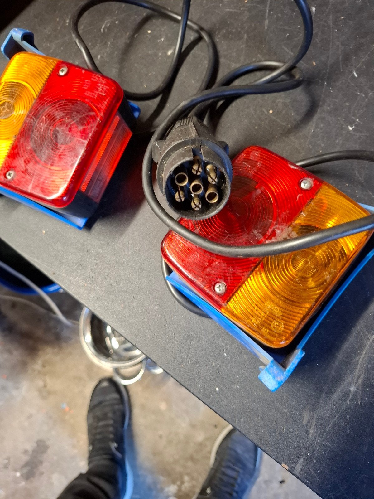 set nood verlichting of voor fietsen drager, Ophalen