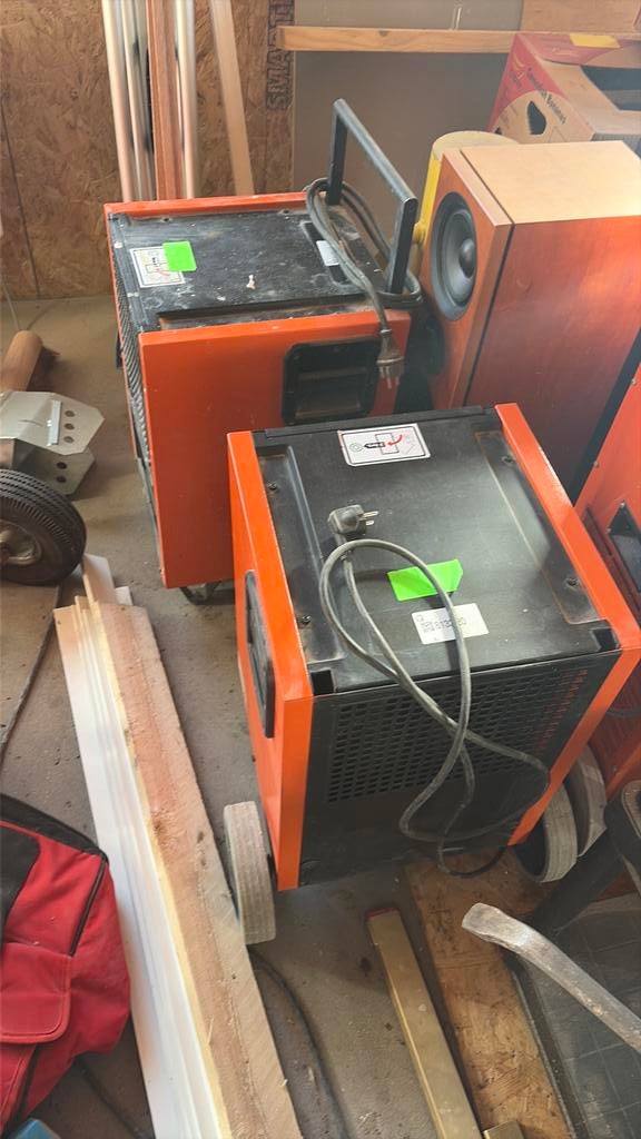 2 trotec bouwdrogers in goede staat, Ophalen, Zo goed als nieuw, Afzuiger