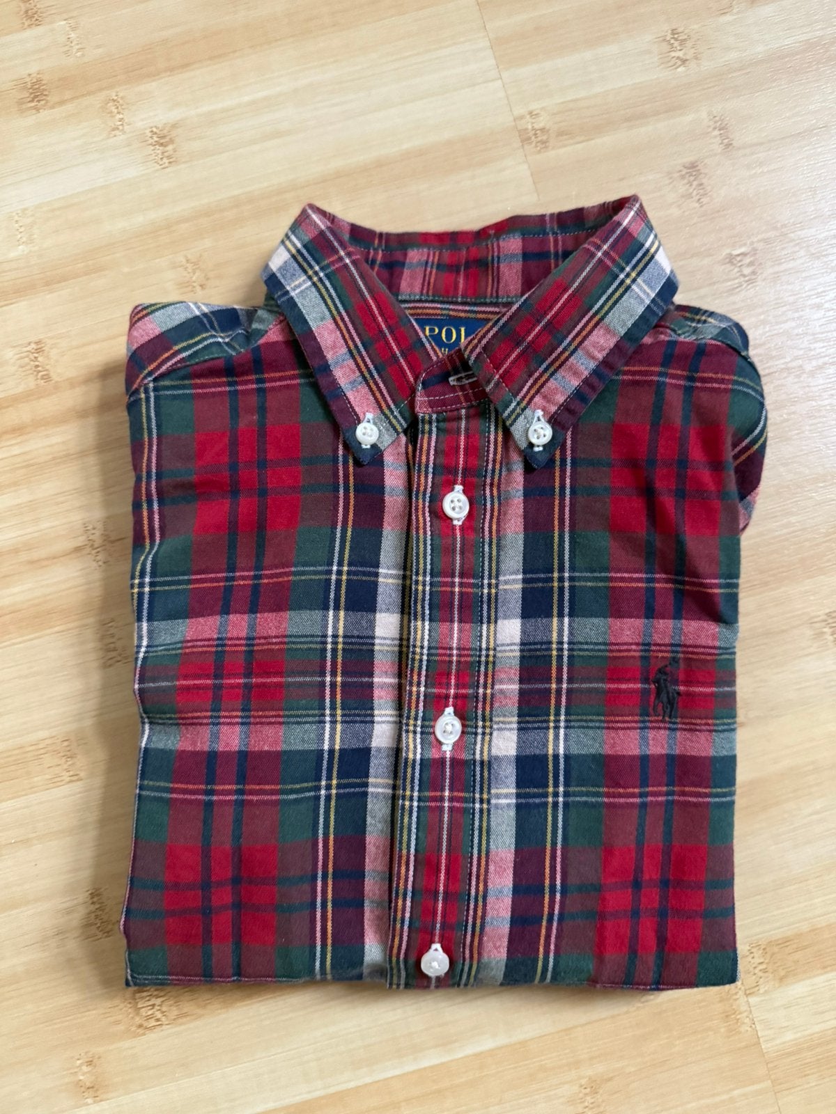 Ralph Lauren overhemd kind, Kinderen en Baby's, Ophalen of Verzenden, Zo goed als nieuw, Jongen, Overhemd of Blouse