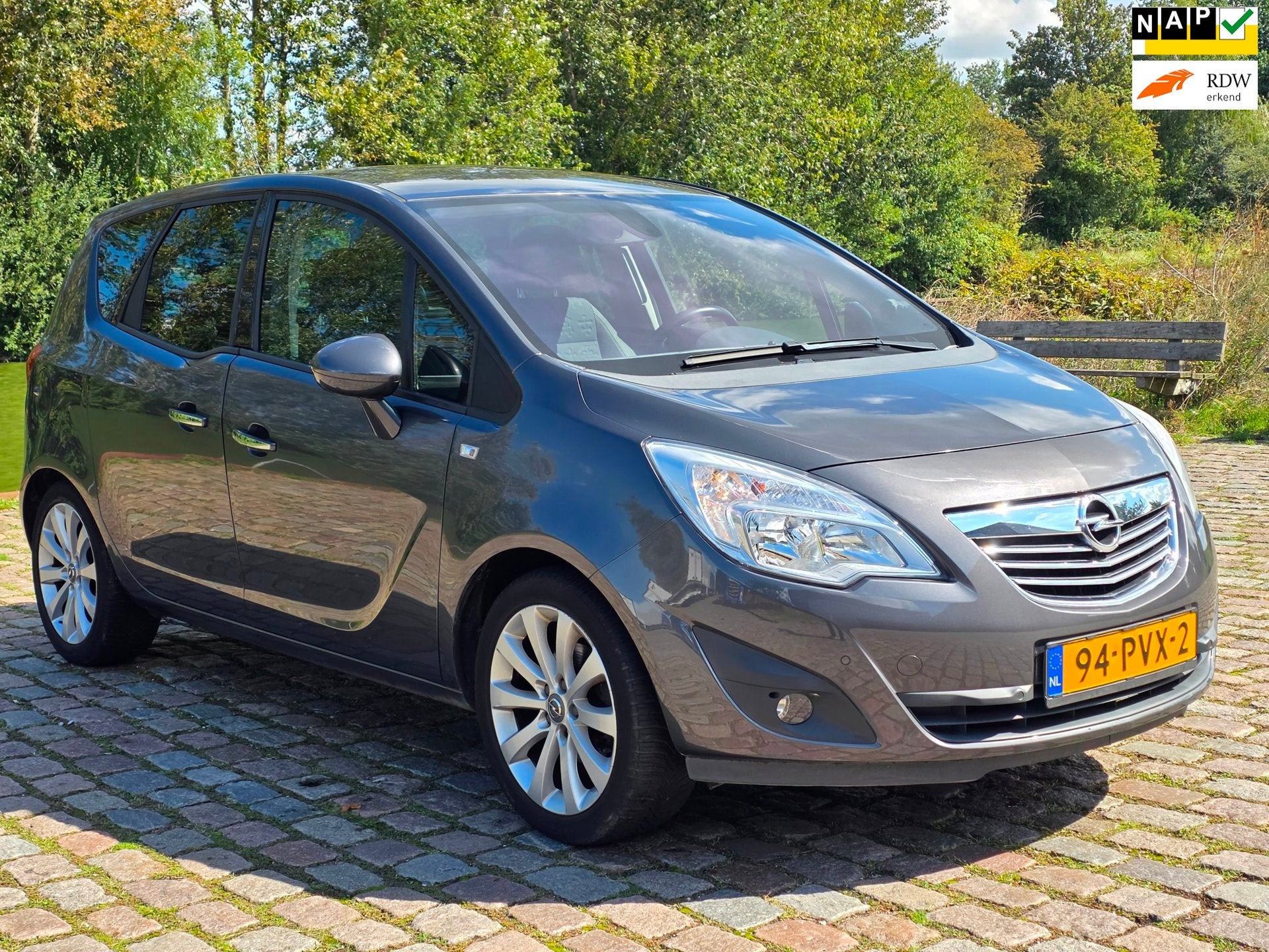 Opel Meriva 1.4 Turbo Cosmo 1e eigenaar dealer onderhouden a, Auto's, Voorwielaandrijving, Euro 5, Gebruikt, 680 kg
