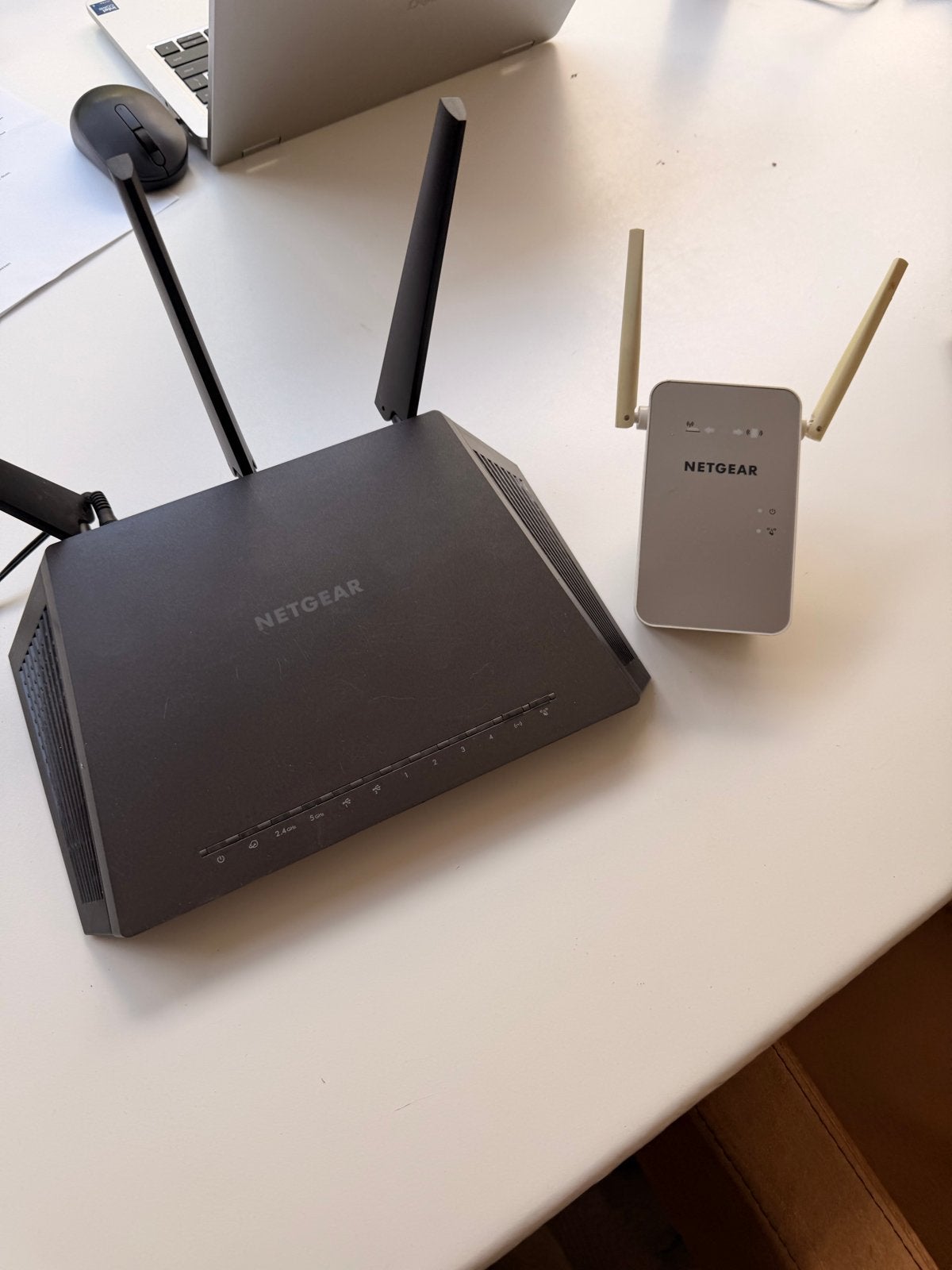NETGEAR Nighthawk R7000 Router & EX6150v2 Range Extender, Ophalen of Verzenden, Gebruikt, Router