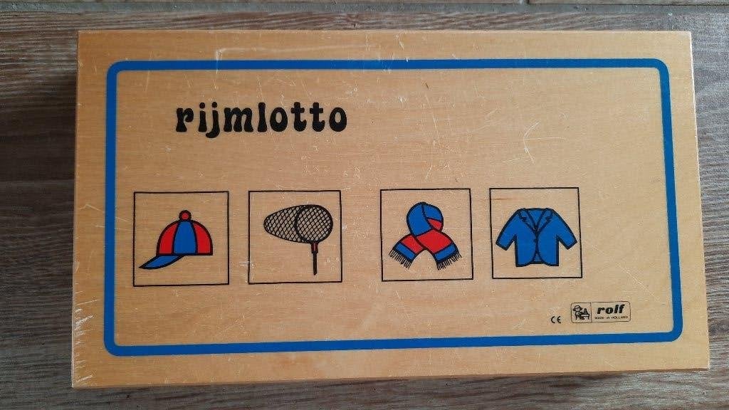 Rijmlotto van Rolf, Kinderen en Baby's, Speelgoed | Educatief en Creatief, Ophalen of Verzenden, Gebruikt