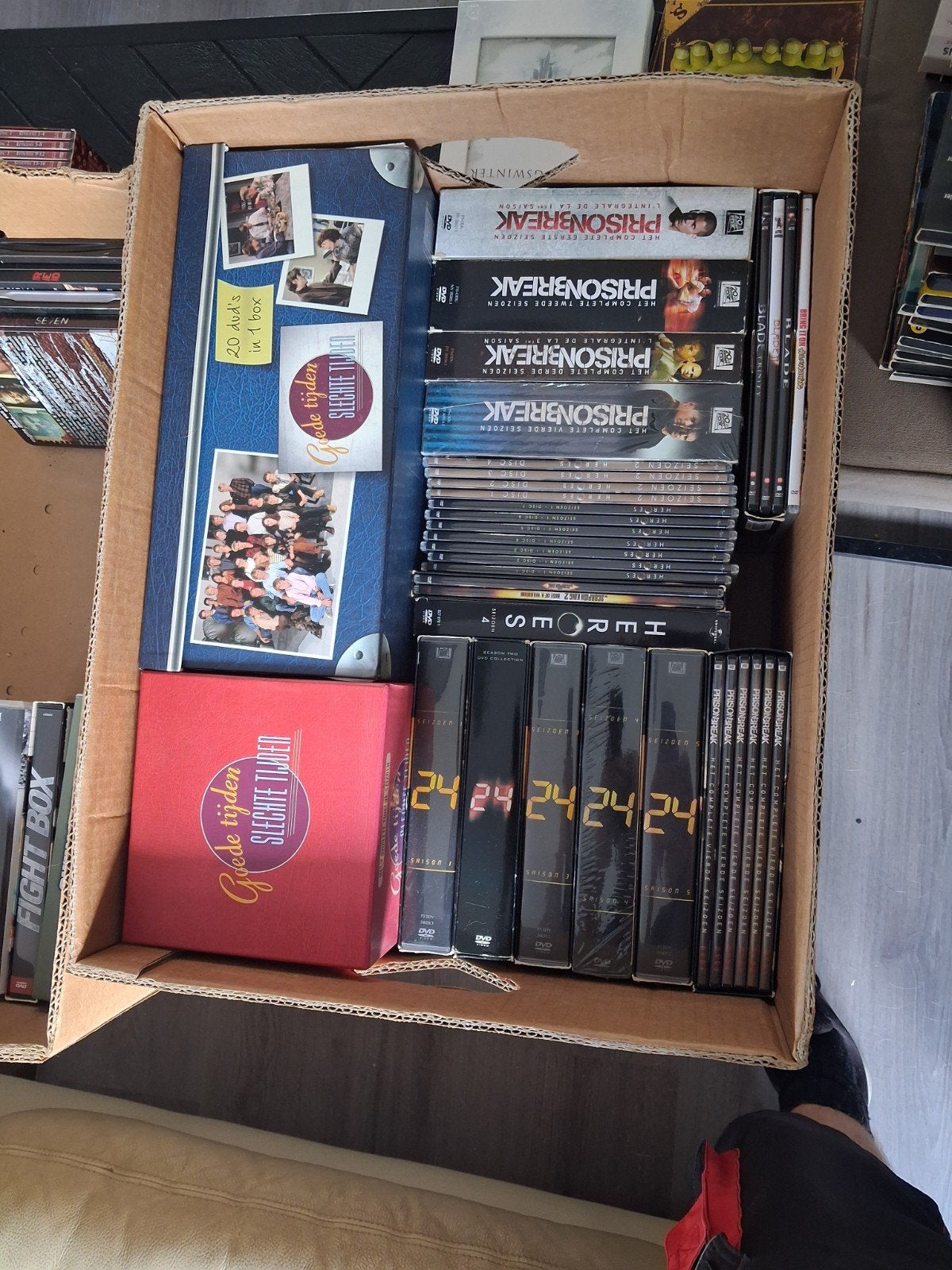 ruim 800 Dvd’s, Cd's en Dvd's, Alle leeftijden, Ophalen, Gebruikt, Overige genres