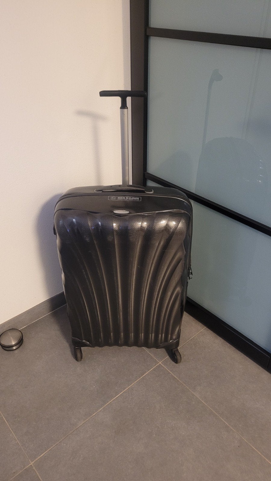 Samsonite Cosmolite (C-Lite) Spinner 75CM - Zwart, Ophalen, Gebruikt, Hard kunststof, Uitschuifbare handgreep