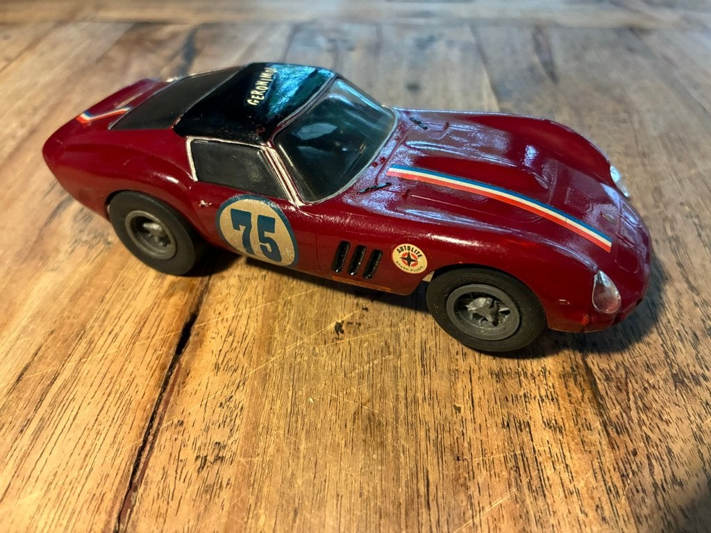 Vintage Revell 1/32 Ferrari 250 GTO, Ophalen of Verzenden, Gebruikt, Elektrisch, Overige merken