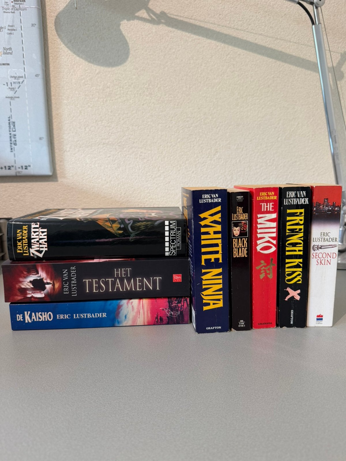 Eric van Lustbader 8 boeken waarvan 5 engelstalig, Boeken, Ophalen of Verzenden, Gelezen