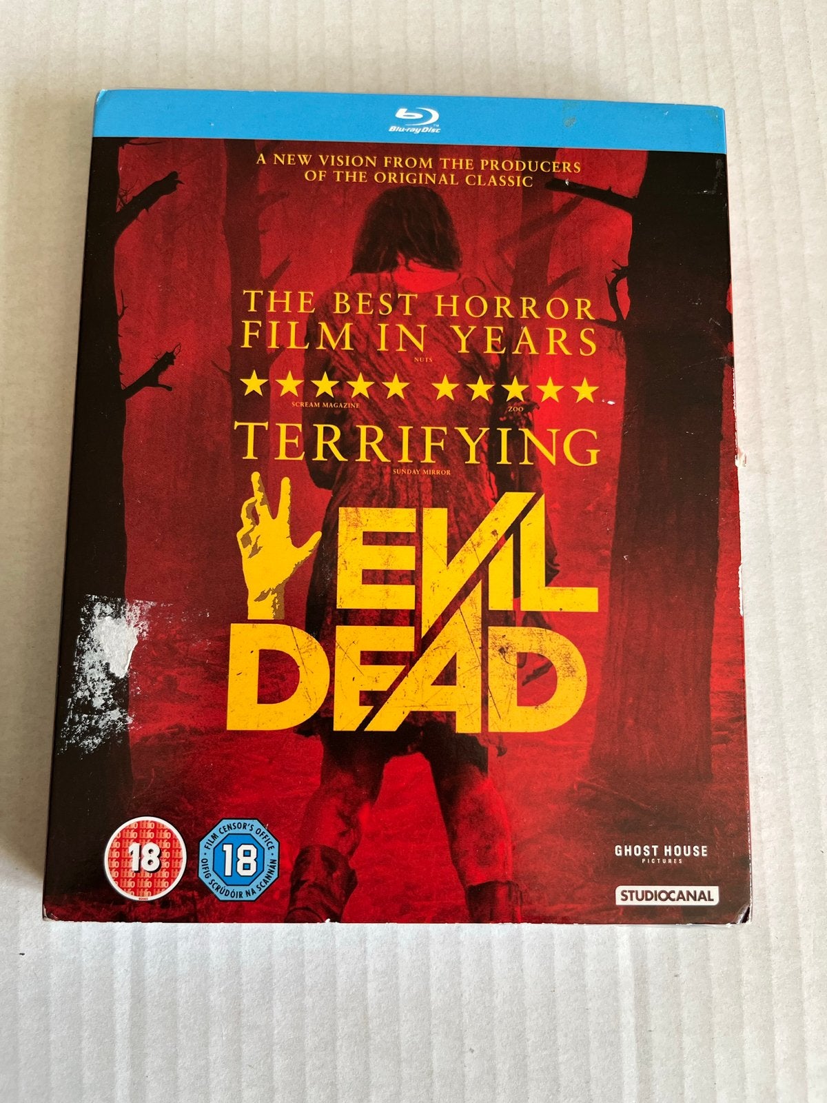 Evil Dead (2013) Blu-ray, Vanaf 18 jaar, Engels, Nederlands, Overige genres