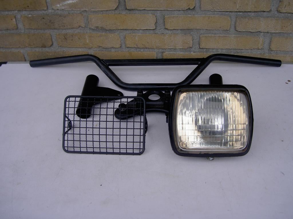 zwarte delen van zundapp koplamp, stuur, plaat  etc, Fietsen en Brommers, Brommeronderdelen | Zundapp, Ophalen of Verzenden, Gebruikt