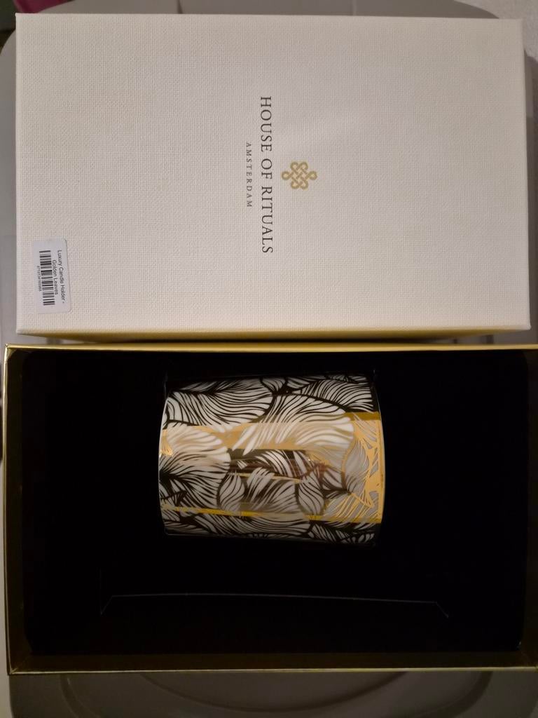 Rituals candle holder, Huis en Inrichting, Woonaccessoires | Kandelaars en Kaarsen, Ophalen, Overige materialen, Wit, Nieuw