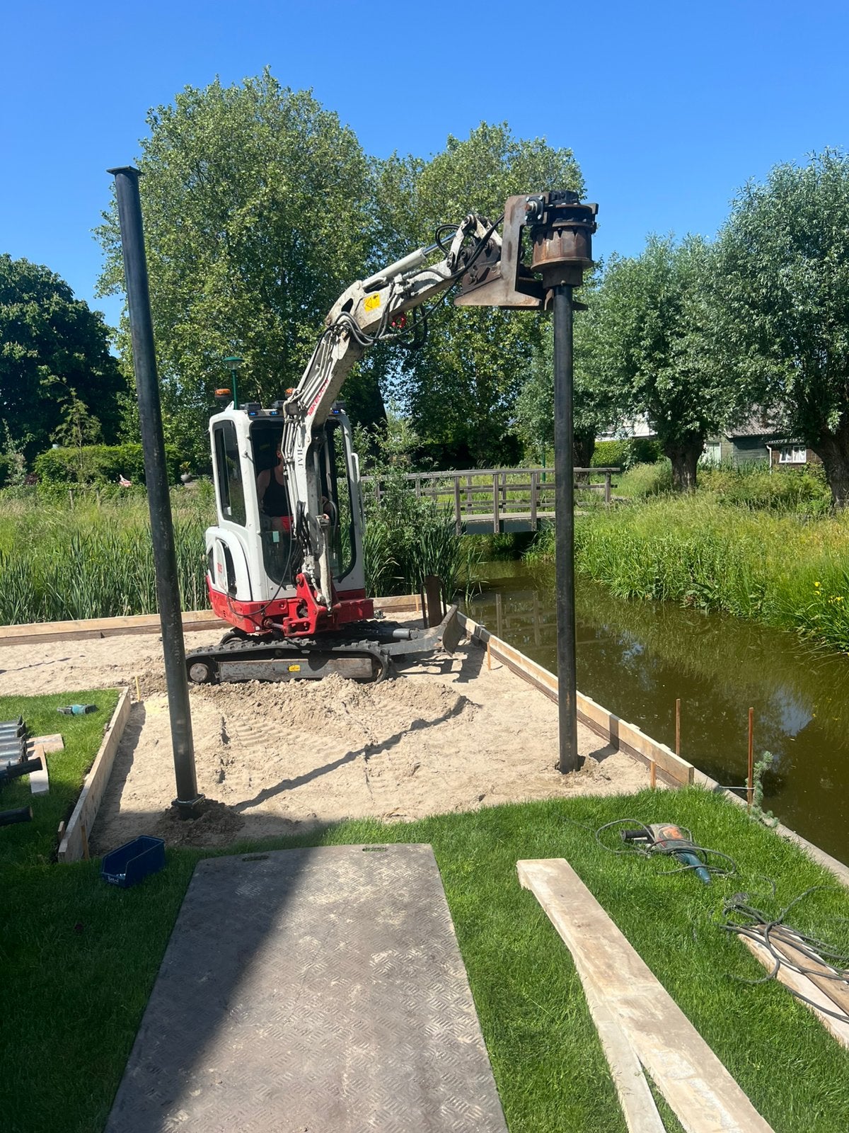 Draaipalen buispalen