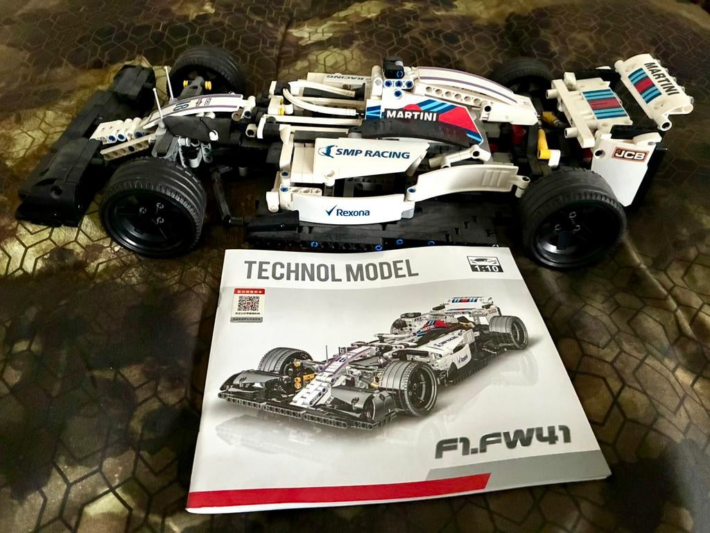 Technic Lego Williams Martini F1 auto, Ophalen of Verzenden, Zo goed als nieuw, Inclusief instructies