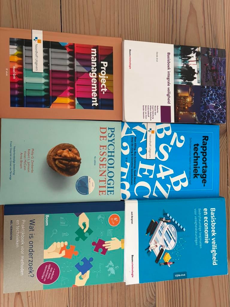 6x schoolboek integrale veiligheidskunde, Boeken, Partijen en Verzamelingen, Ophalen of Verzenden, Zo goed als nieuw, School, Studie en Wetenschap