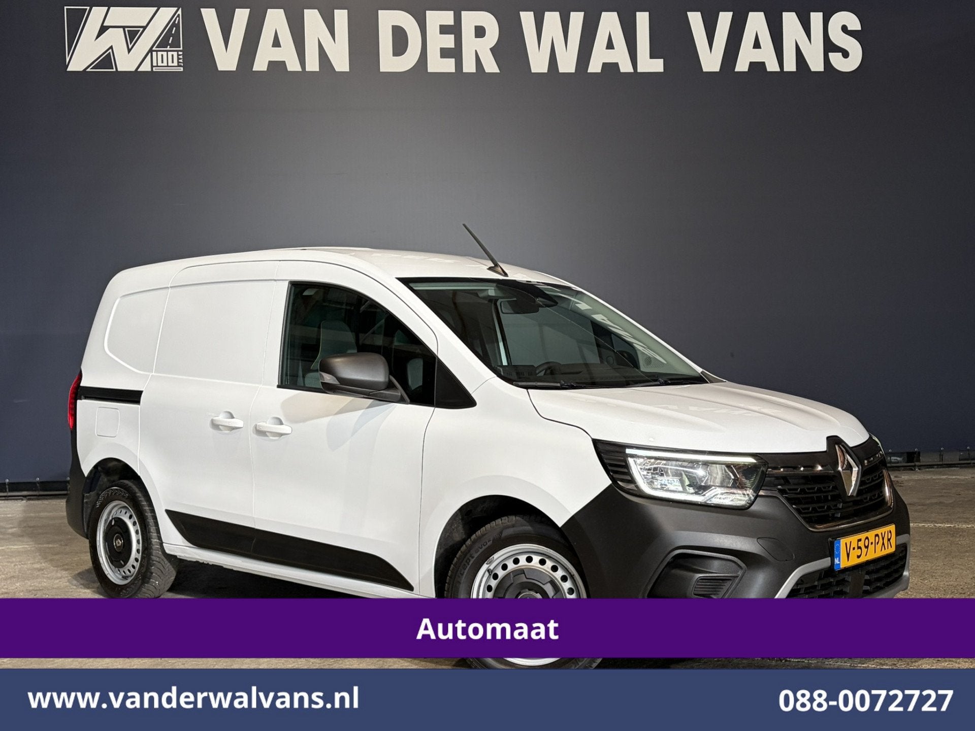 Renault Kangoo 1.3 TCe 131pk Automaat Benzine L1H1 Euro6 Air, Dealer onderhouden, Gebruikt, 4 cilinders, 715 kg
