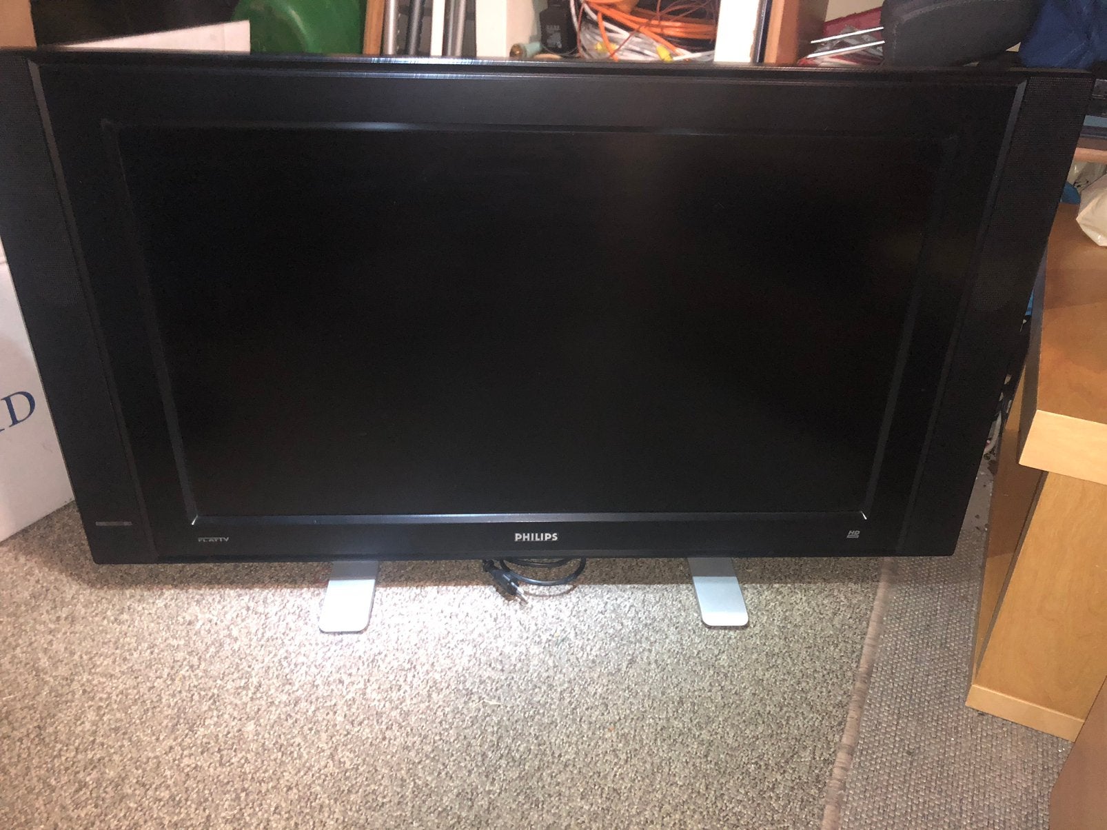 PHILIPS LCD TV 32 inch / 80 cm beeld, Ophalen, Philips, Gebruikt, 50 Hz
