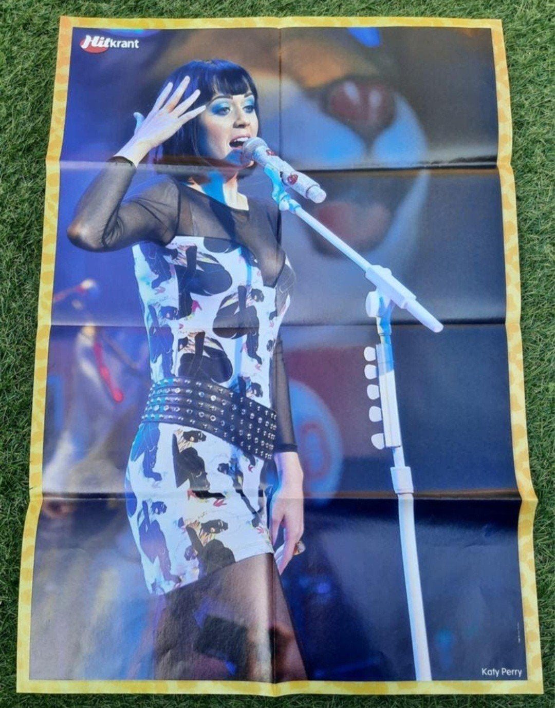 Grote Poster Hitkrant 2007 Katy Perry / High School Musical, Ophalen of Verzenden, Gebruikt, A1 t/m A3, Muziek