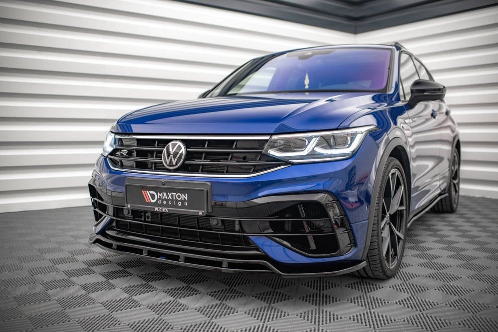 Voorlip sideskirt spoiler diffuser - Tiguan R-line 20-24, Ophalen of Verzenden