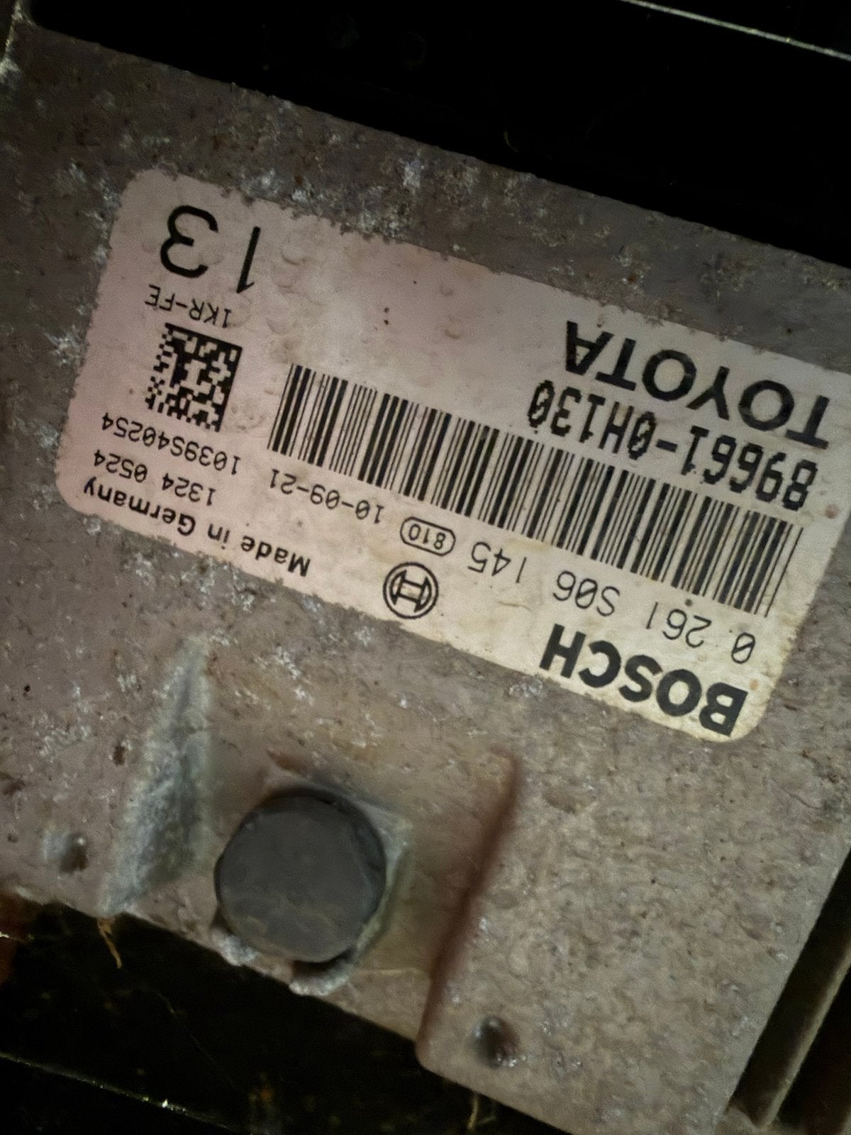 Ecu-set toyota aygo /citroen C1/ Peugeot 107 gebruikt/ immo, Ophalen of Verzenden, Peugeot