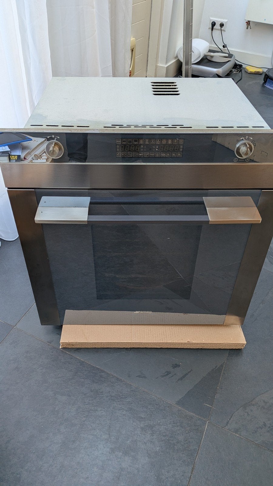 SMEG SC112PZ-8 inbouwoven – gebruikt – werkt, Ophalen, Gebruikt, Smeg, Hete lucht