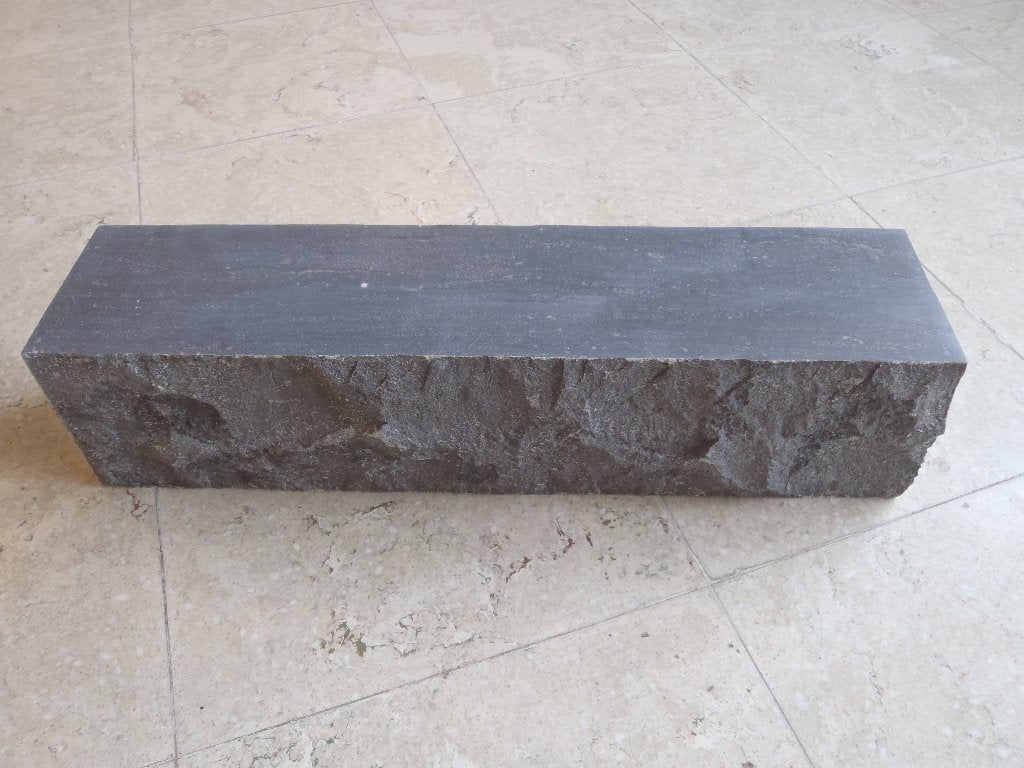 hardstenen borderblokken stapelblokken ruw 12x12x50 actie, Tuin en Terras, Bielzen en Borders, Biels, Nieuw, Ophalen of Verzenden