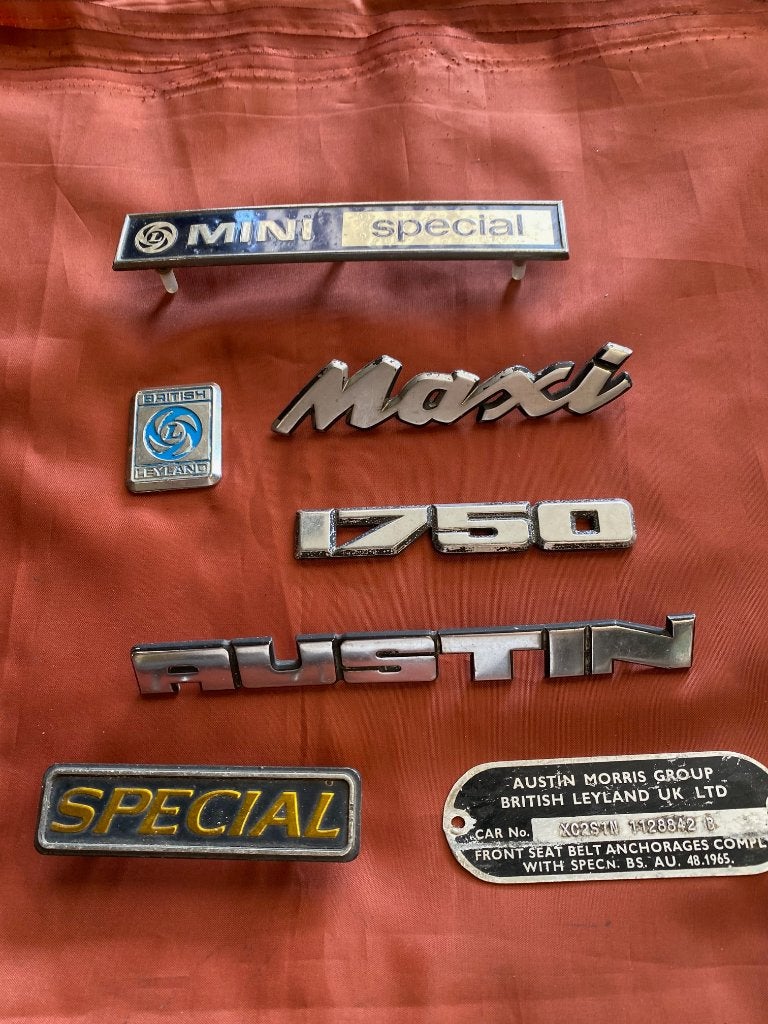 Morris Automerk Logo's - Mini, Maxi, Austin, British Leyland, Ophalen of Verzenden, Gebruikt, Auto's