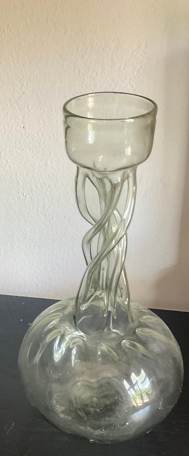 Glazen klukkluksfles, Ophalen, Gebruikt, Overige kleuren, Glas