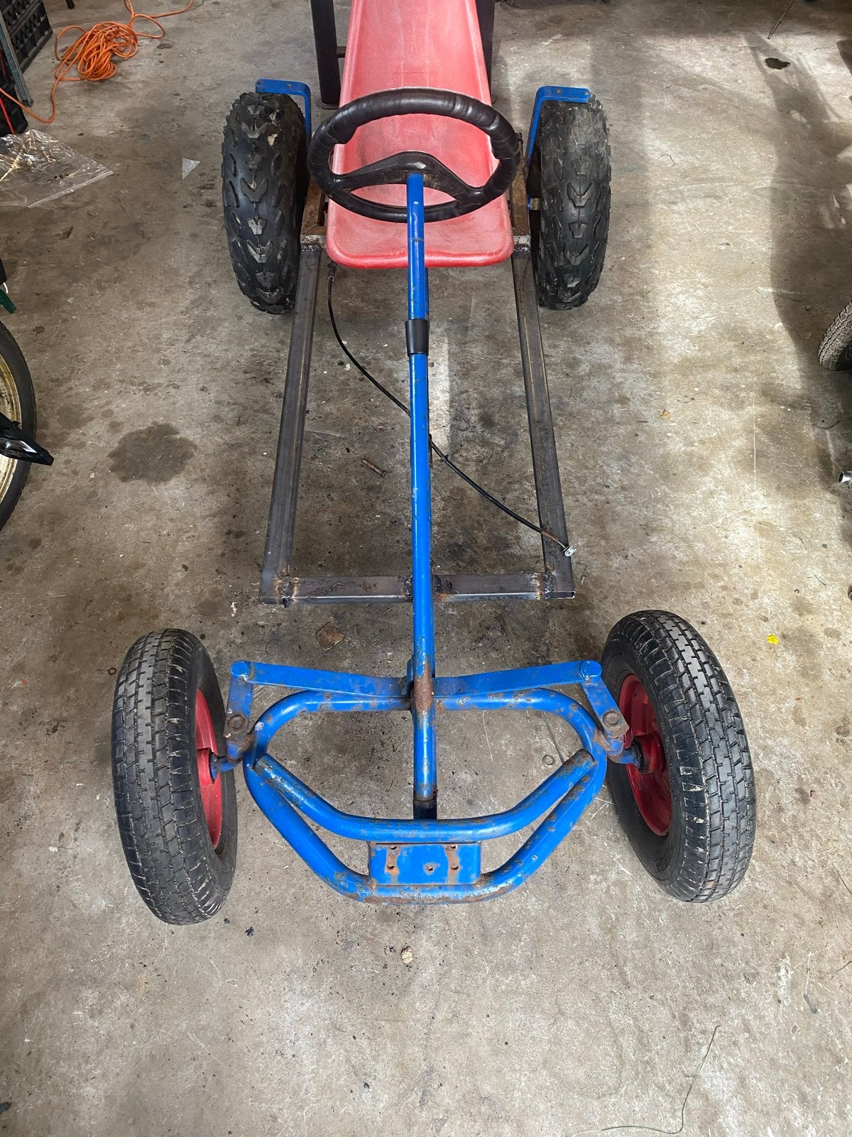 Skelter frame 212 cc honda moter, Kinderen en Baby's, Ophalen, Gebruikt, Overige merken