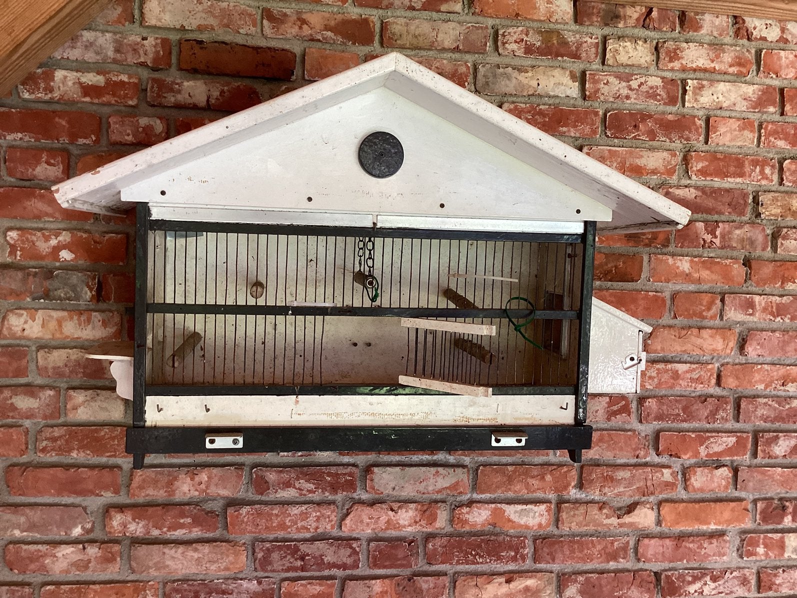 Te koop, Dieren en Toebehoren, Vogels | Hokken en Kooien, Ophalen, Gebruikt, Hout, Vogelkooi