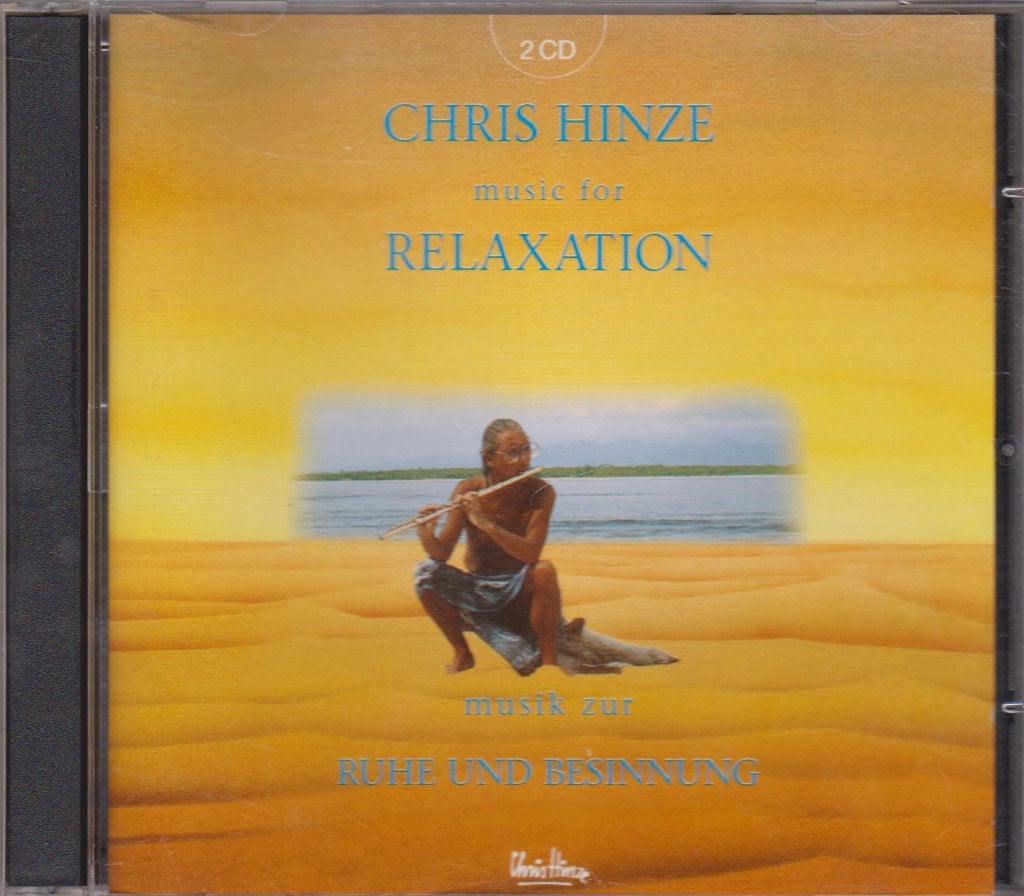 Chris Hinze - Music for Relaxation.....2CD, Cd's en Dvd's, Gebruikt, Ophalen of Verzenden, Ontspanningsmuziek, Album