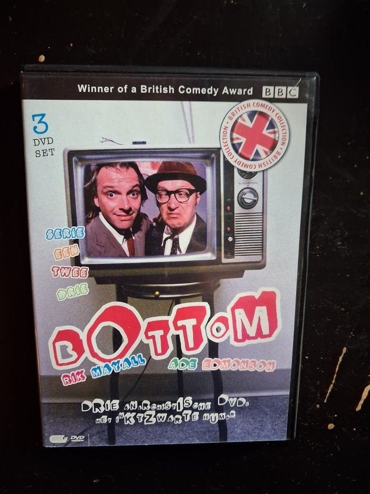 Bottom - Seizoen 1, 2 & 3 DVD Boxset (3 Discs), Engels, Nederlands, Ophalen of Verzenden, Zo goed als nieuw