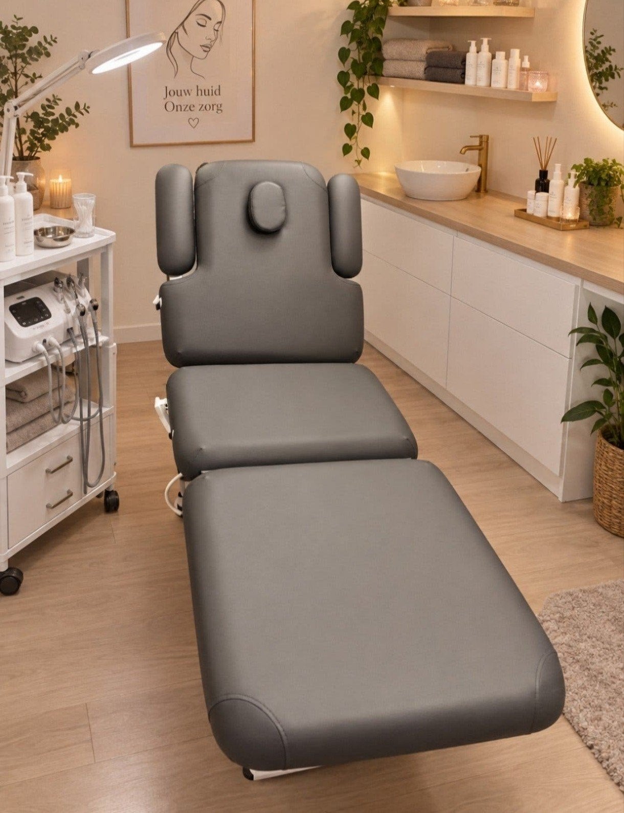 Behandelstoel voor o.a schoonheidssalon, Ophalen